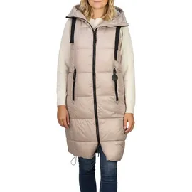 denimfy Weste DFCaro in Beige XL