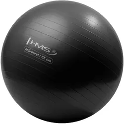 Gymnastikball anti-burst yb02 HMS schwarz 65 CM