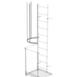 Rückenschutzerweiterung Edelstahl V2A