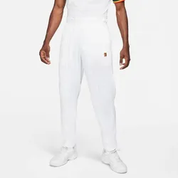NIKE Herren Tennishose NIKECOURT MENS TENNIS PANTS, WHITE, S
