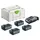Festool SYS 18V Energie Set mit 4x Akku 18 V 8,0 Ah