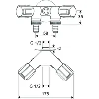 Schell COMFORT chrom,