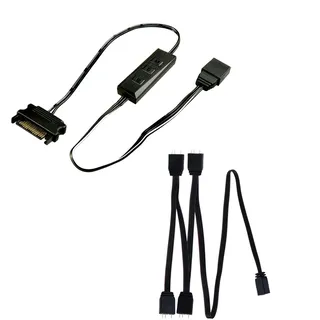 Xilence LQZ.ARGB_Set Cable, Mini Cable ARGB Control für ARGB LED PC Komponenten,