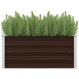 vidaXL Garten-Hochbeet 100 x 40 x 45 cm Braun