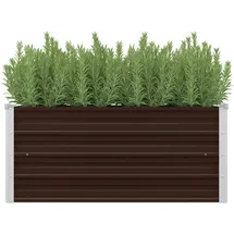 vidaXL Garten-Hochbeet 100 x 40 x 45 cm Braun