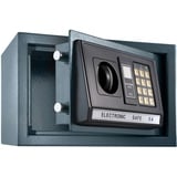 Tectake tectake® Elektronischer Safe, mit Doppelbolzen-Verschlusssystem, wählbarer Sicherheitscode und 2 Schlüssel zur Notöffnung, 20 x 31 x 22 cm