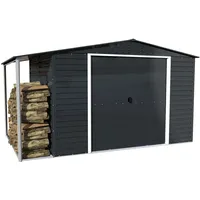 Duramax Gerätehaus 3,81 x 2,43 m Grau