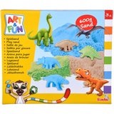 Simba 106344621 A&F Spielsand Set Dinosaurier,