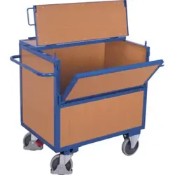 VARIOfit Holzkastenwagen mit Deckel fest verschweißt 1.170 x 770 mm