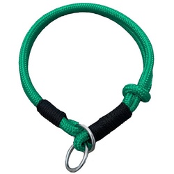 Hummelt® Hunde-Halsband Mit Zugbegrenzung grün M-L