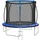 Tectake tectake® Trampolin, Ø 305 cm, GS-zertifiziert, Randabdeckung, inklusive Einstiegsleiter