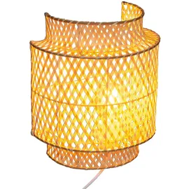 Atmosphera Wandleuchte Liby, Bambus, D23 cm