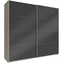 WIMEX Schwebetürenschrank Easy 225 x 210 x 65 cm Grau