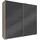 WIMEX Schwebetürenschrank Easy 225 x 210 x 65 cm Grau