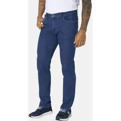 5-Pocket-Jeans JAN VANDERSTORM "Tiefbundjeans MILOR", Herren, Gr. 64, N-Gr, blau, Obermaterial: 98% Baumwolle CO. 2% Elasthan EL., Jeans 5-Pocket-Jeans