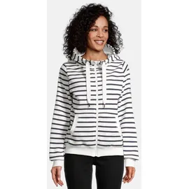 salzhaut Sweatjacke SÖÖTE Hoodie Gestreift Blau 34