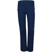 TROLLKIDS Fjell Softshell Hosen - Navy / Green - 92 cm
