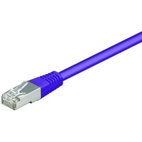 Goobay Netzwerkkabel Violett m Cat5e SF/UTP (S-FTP)