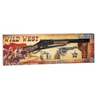 cpa toy Wild-west-set Revolver Und Gewehr 8 Schuss - Multicolor - One Size