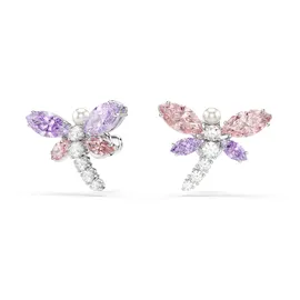 Swarovski Ohrstecker 2026 CAPSULE Lila/Pink/Weiß 5737371 Metall