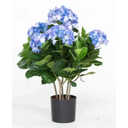 Hortensie Kunstpflanze 53 cm blau