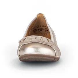 Gabor Ballerinas in gold, | 40 EU