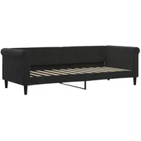 VidaXL Tagesbett Schwarz 80x200 cm Samt