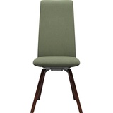 Stressless® Polsterstuhl Laurel, High Back, Größe M, mit schräggestellten Beinen in Walnuss grün