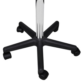 vidaXL Rollhocker braun