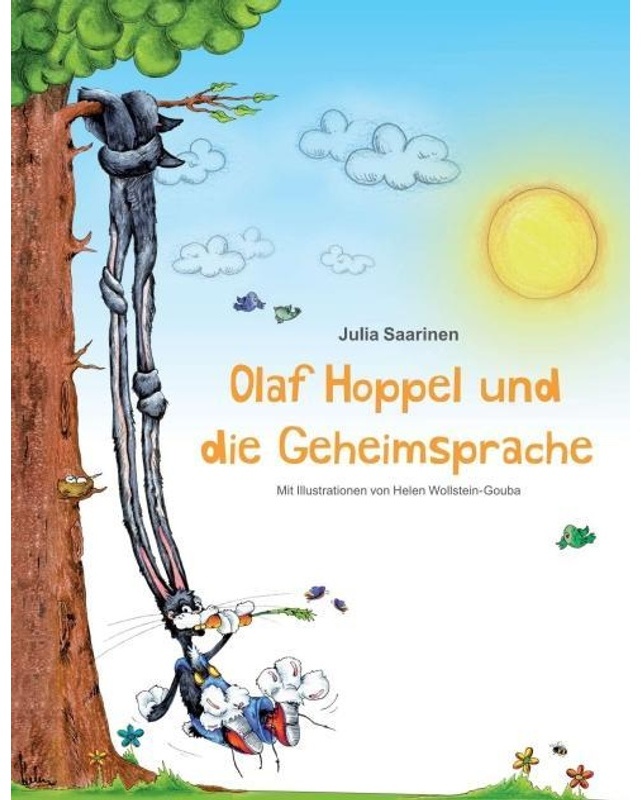 Olaf Hoppel Und Die Geheimsprache - Julia Saarinen  Kartoniert (TB)