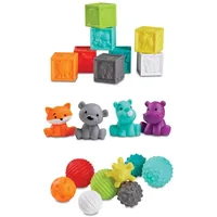Infantino Sensory Balls Blocks & Buddies Mehrfarbig