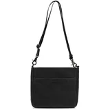 Mandarina Duck Mellow Leather Crossover Umhängetasche Leather Black