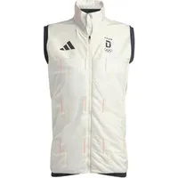 ADIDAS Herren Weste Team Deutschland, Größe L in Weiß IVORY
