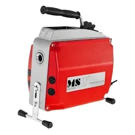 MSW Rohrreinigungsmaschine MSW-POWER DRAIN CLEAN 2.3E Rot