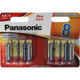 Panasonic Pro Power 1,5V Batterie 8er Folie
