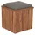 Mr. Deko Teakbox/Hocker Oxford
