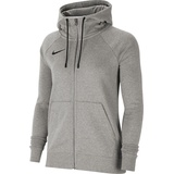 Nike Park 20 Fleece Kapuzenjacke Damen Cw6955-063_m sweatshirts, Dark Grey Heather/Black, M