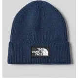 Beanie in Ripp-Optik, Marine, 1