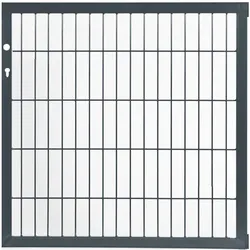 MR-Shop Doppelstabmatten Torflügel 8/6/8, anthrazit, 1222 mm x 1800 mm