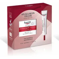 Eucerin, Beauty Geschenkset, Hyaluron Filler Volume-Lift Day Normale Mischhaut Lot 2 Stück (Gesichtspflege Set)