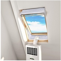 Fensterstopper Fensterabdichtung für Mobile Klimageräte Dachfenster, Fensterkitt Set, autolock 300 cm