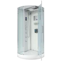 AcquaVapore D37-20r2-ec Dusche Dampfdusche Duschtempel Duschkabine 100x100 Mit 2k Scheiben Versiegelung - Acquavapore