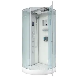 AcquaVapore D37-20r2-ec Dusche Dampfdusche Duschtempel Duschkabine 100x100 Mit 2k Scheiben Versiegelung - Acquavapore