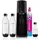 Sodastream Terra black + PET-Flasche 2 l + PET-Flache 1 l + Zylinder