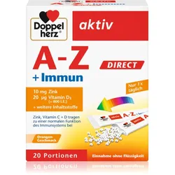 Doppelherz A-Z Direct + Immune Säckchen zur Unterstützung des Immunsystems 20 St.