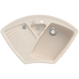 Villeroy & Boch Arena Eck Ivory + Excenterbetätigung + Lochbohrungen