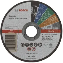 Bosch Trennscheibe Rapido Multi Construction 125 mm