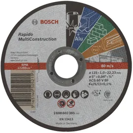 Bosch Trennscheibe Rapido Multi Construction 125 mm