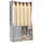 Papstar GALA Basic Tafelkerzen 19,3 cm creme 160 St.