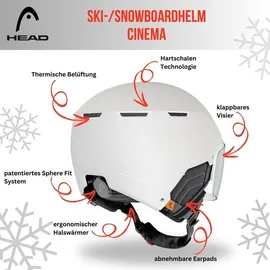 Head Cinema W weiß